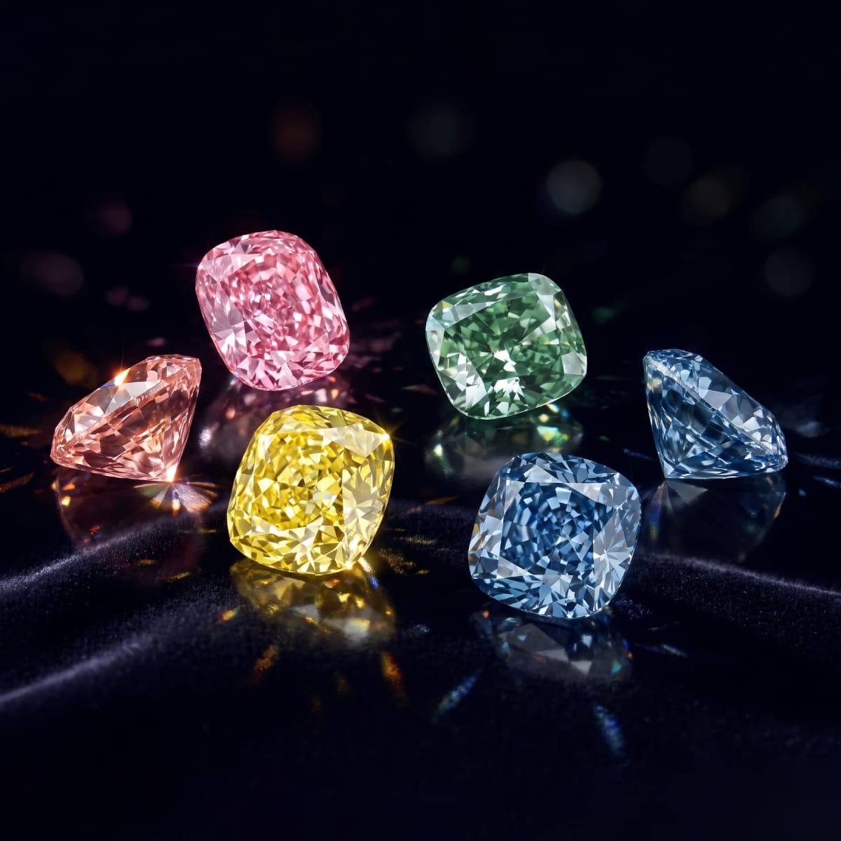 Fancy and Polished Diamonds